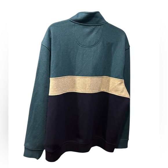 Izod smoke pearl half zip sweatshirt size 2XL - Picture 4 of 7